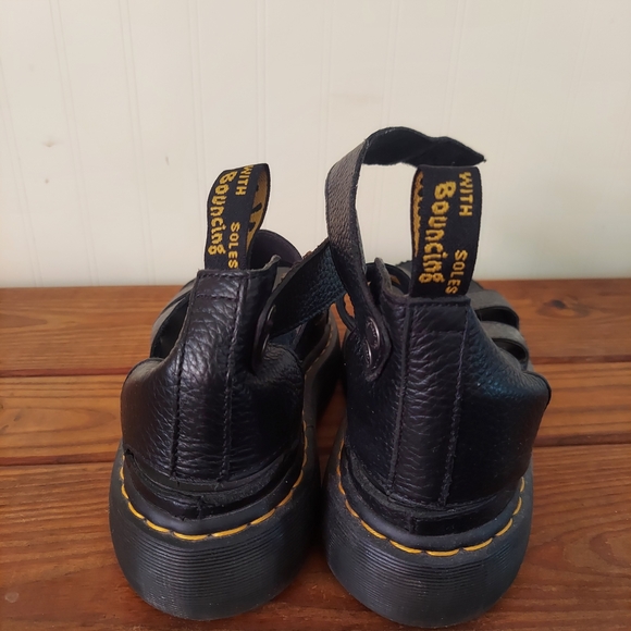 Dr. Martens Clarissa Leather Platform Sandals - Picture 7 of 7